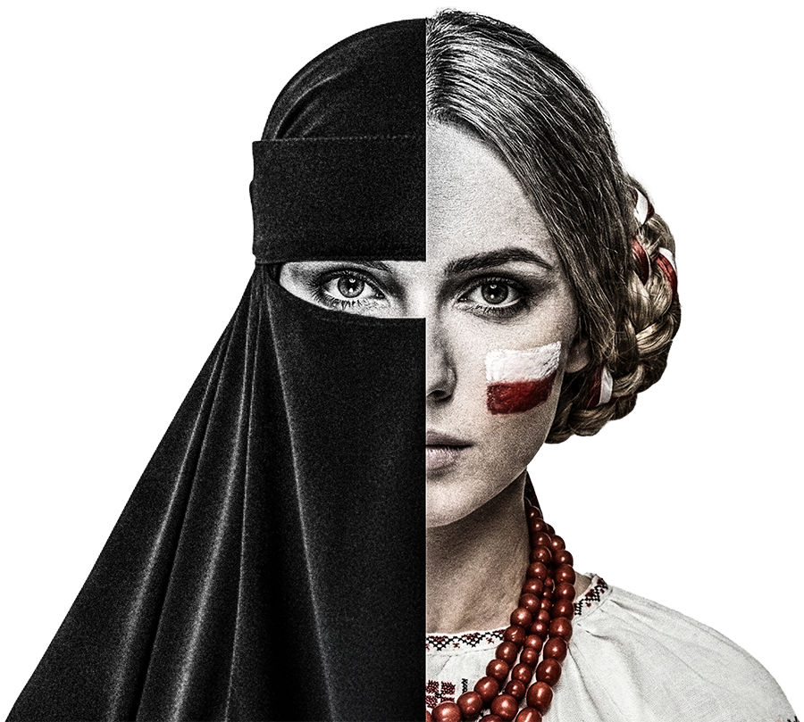 Kontrast kultur — burka vs polska tożsamość